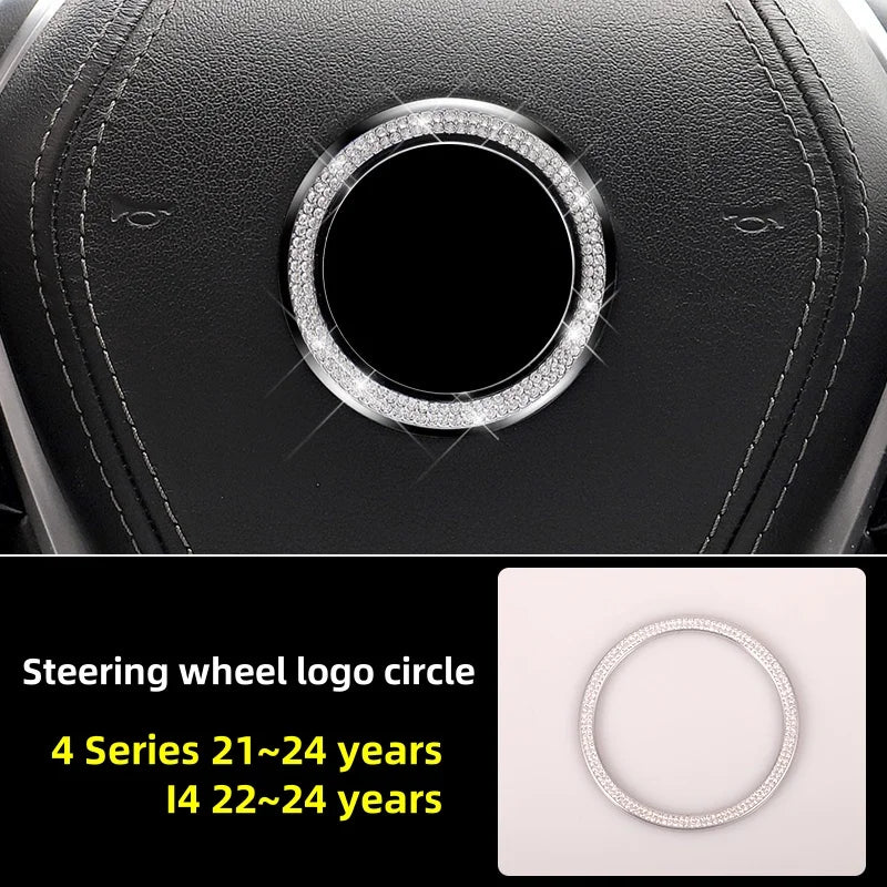 (NOT SOLD TO USA) BMW 4 Series 21-24 Diamond AC Vent & Knob Trim Decor Steering wheel ring China Mainland – Car Accessories | MotorWorld Marketplace