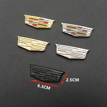 (NOT SOLD TO USA) 3D Metal Emblem Badge for Cadillac Escalade DTS SRX XT5 – Car Accessories | MotorWorld Marketplace