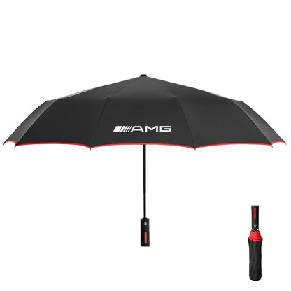 Mercedes-Benz Windproof Rain Sunshade Foldable Umbrella
