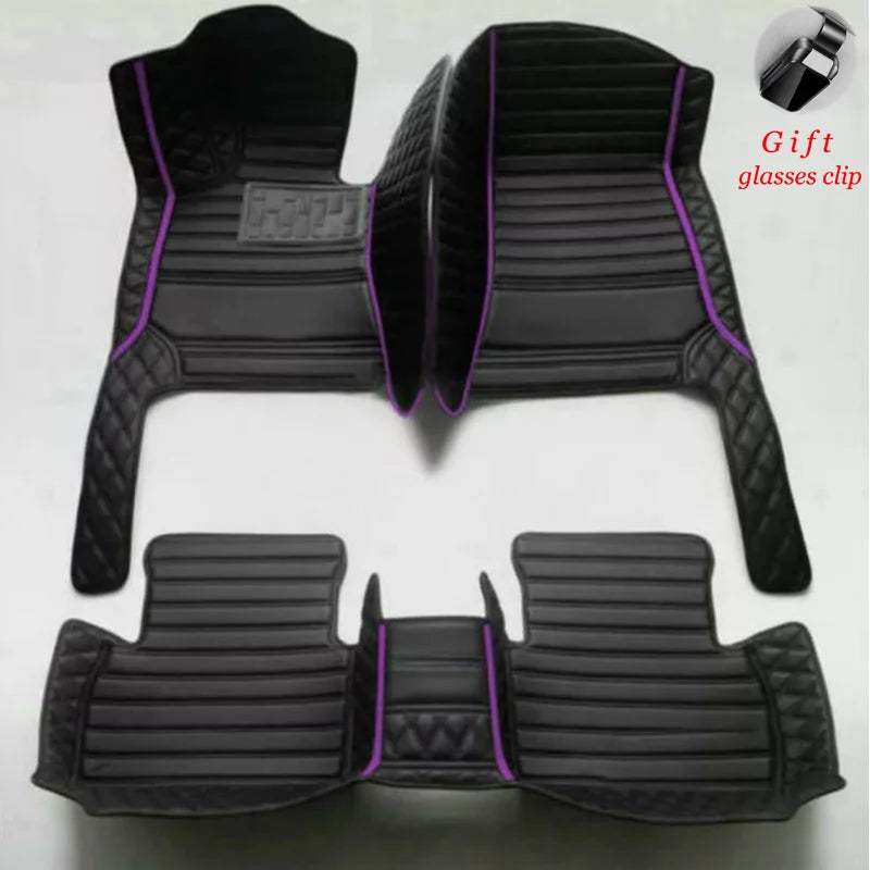 Custom Floor Mats for Ferrari 458 Italia/Spider 2009–2015 black purple strip China Mainland – Car Accessories | MotorWorld Marketplace