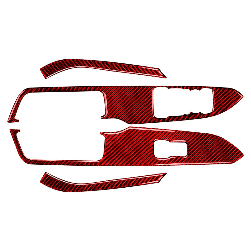 Carbon Fiber Window Switch Trim for Mustang GT 2015-2021