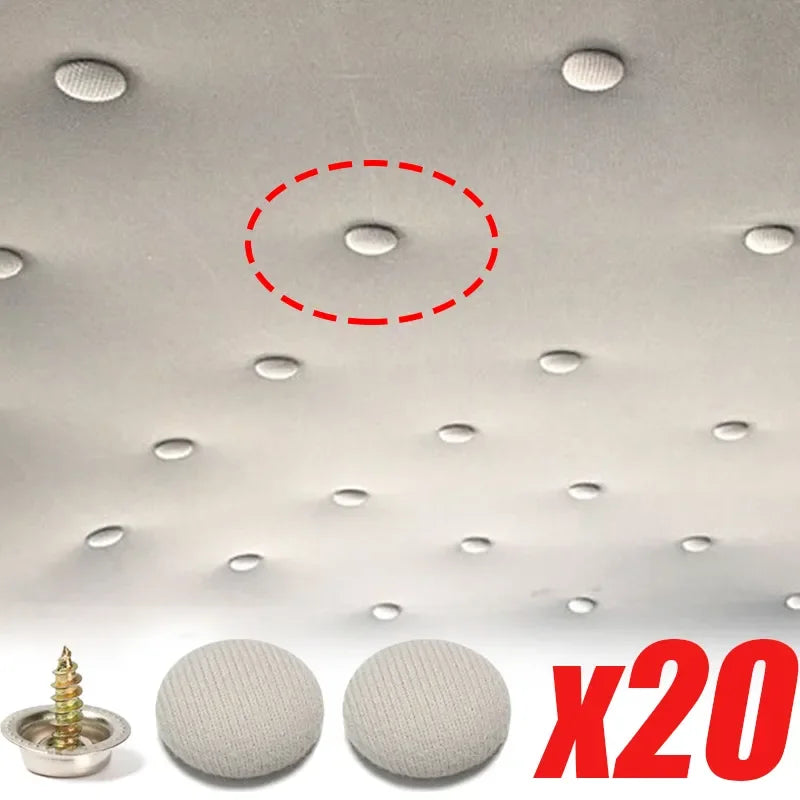 Premium Headliner Roof Buckle & Screw Set – Pro Fixation – Car Accessories | MotorWorld Marketplace