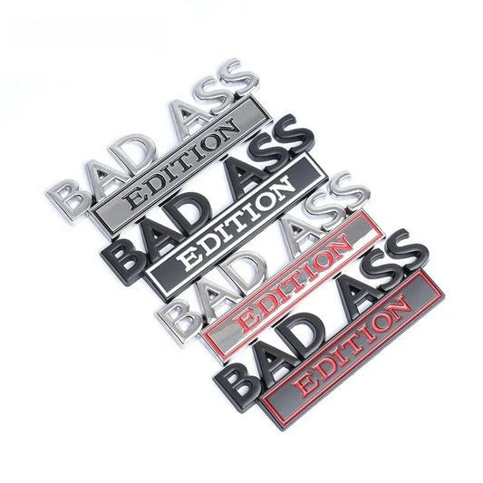 BAD ASS Edition 3D Fender Badge Emblem for Car/Truck/Moto – Car Accessories | MotorWorld Marketplace