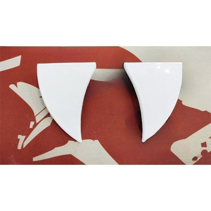 2pcs Vampire Teeth License Plate Fangs - Halloween Car Decor white-1pc – Car Accessories | MotorWorld Marketplace