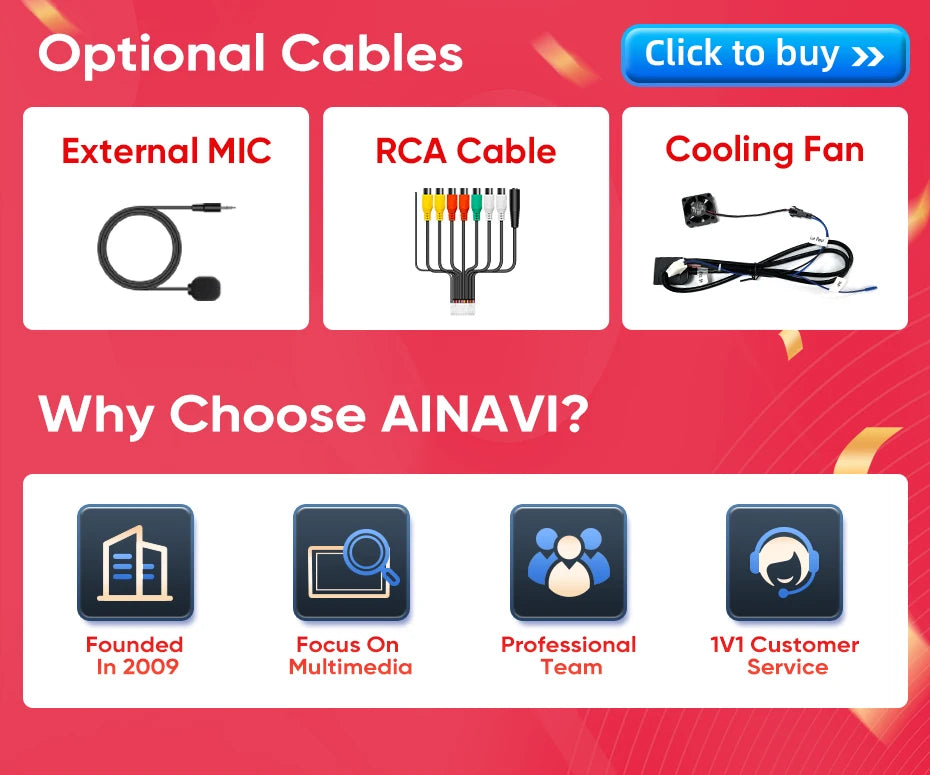 Ainavi Car Multimedia System for VW Polo 5 (2008-2017)