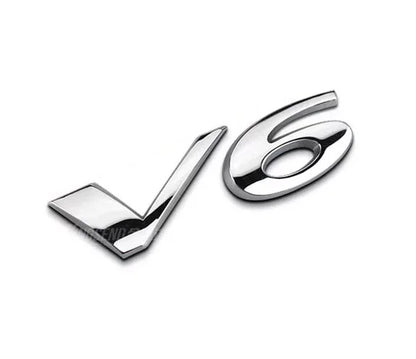 Jaguar V6 3.0 V8 5.0 Fender Emblem Badge Trunk Decal