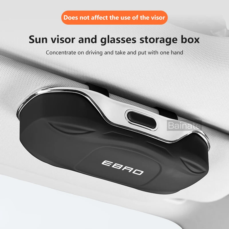 Shock-Proof Sun Visor Glasses Holder for EBRO S700/S800/S400 – Car Accessories | MotorWorld Marketplace