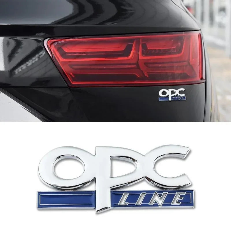 3D Metal OPC Line Emblem for Opel Insignia Astra Corsa