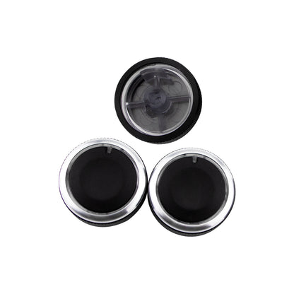 Lot de 3 boutons de climatisation en aluminium pour Chevrolet Sail 2008-2014 