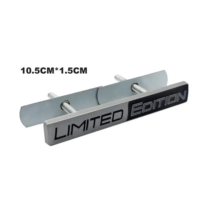 Universal Limited Edition Metal Emblem Badge