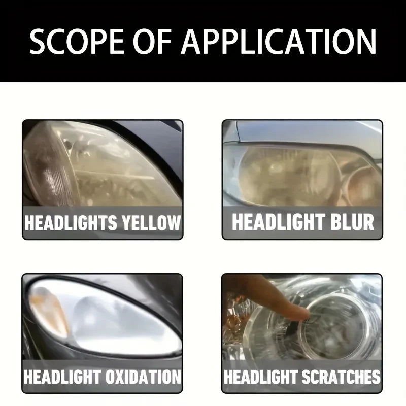 Professional Headlight Restoration Kit – Removes Oxidation Fast – Car Accessories | MotorWorld Marketplace