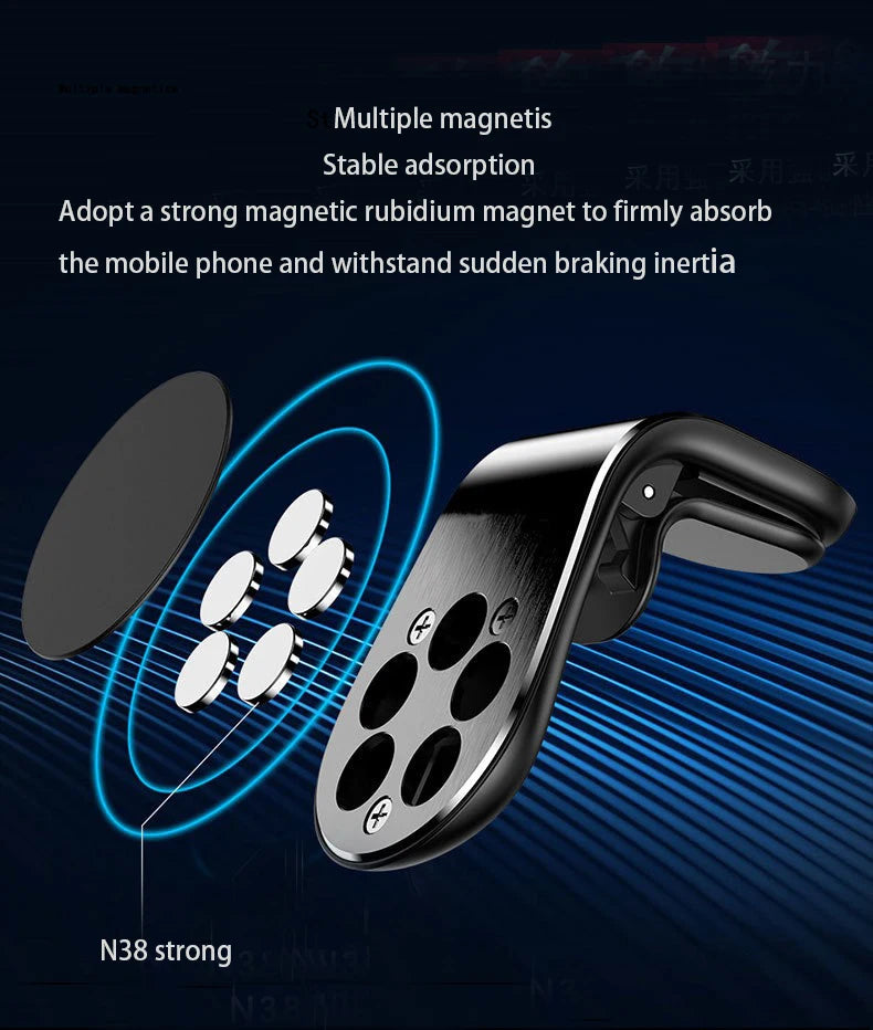 Metal Magnetic Phone Mount for Audi A Series & Q Series