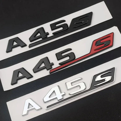 ABS Chrome Trunk Emblem for Mercedes A35 A45 AMG W177/W176