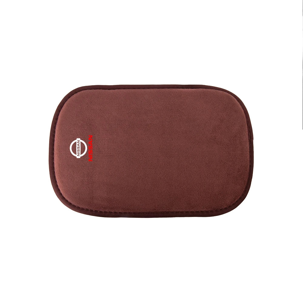 Premium Suede Armrest Mat for Nissan Qashqai, Trail, Juke
