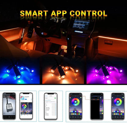 Bande lumineuse d'ambiance LED pour intérieur de voiture KALADA