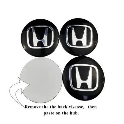 56mm(2.2") Mugen Power Hub Caps for Honda