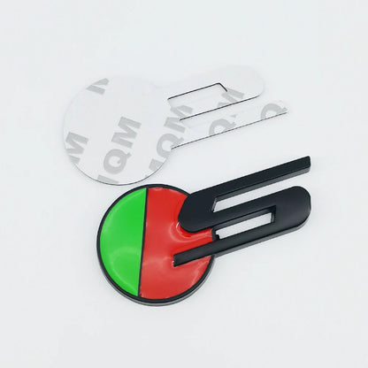 3D Metal R S Logo Badge Emblem for Jaguar