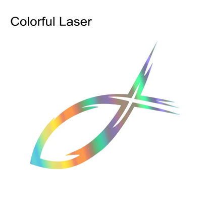 Christian Fish Tribal Vinyl Decal – Pro Auto Accessory