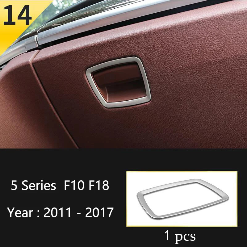 BMW F10 F18 Interior Button Panel Trim Stainless Steel Cover 14 Type – Car Accessories | MotorWorld Marketplace