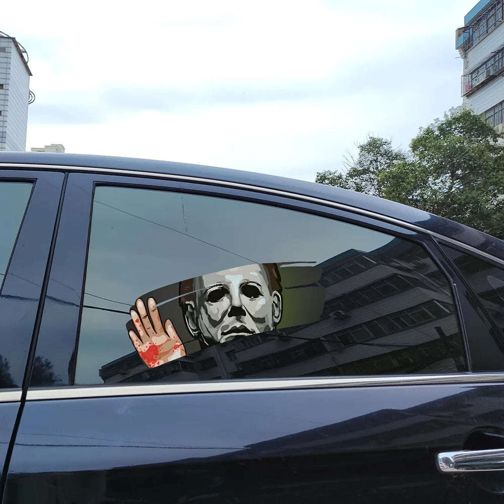 Halloween 3D Peeping Car Sticker Waterproof Auto Window Decor – Car Accessories | MotorWorld Marketplace