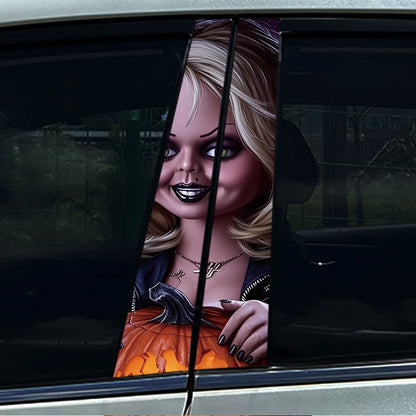**Halloween Car B Pillar Sticker – Horror Protective Film 1/2pcs** MO 091 – Car Accessories | MotorWorld Marketplace