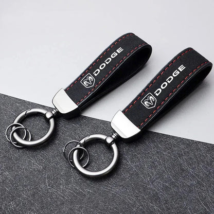 Premium Suede Keychain for Dodge Ram