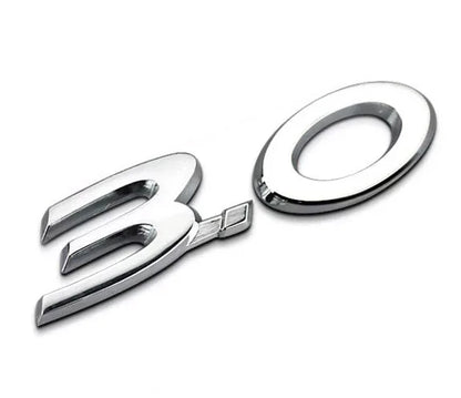 Jaguar V6 3.0 V8 5.0 Fender Emblem Badge Trunk Decal