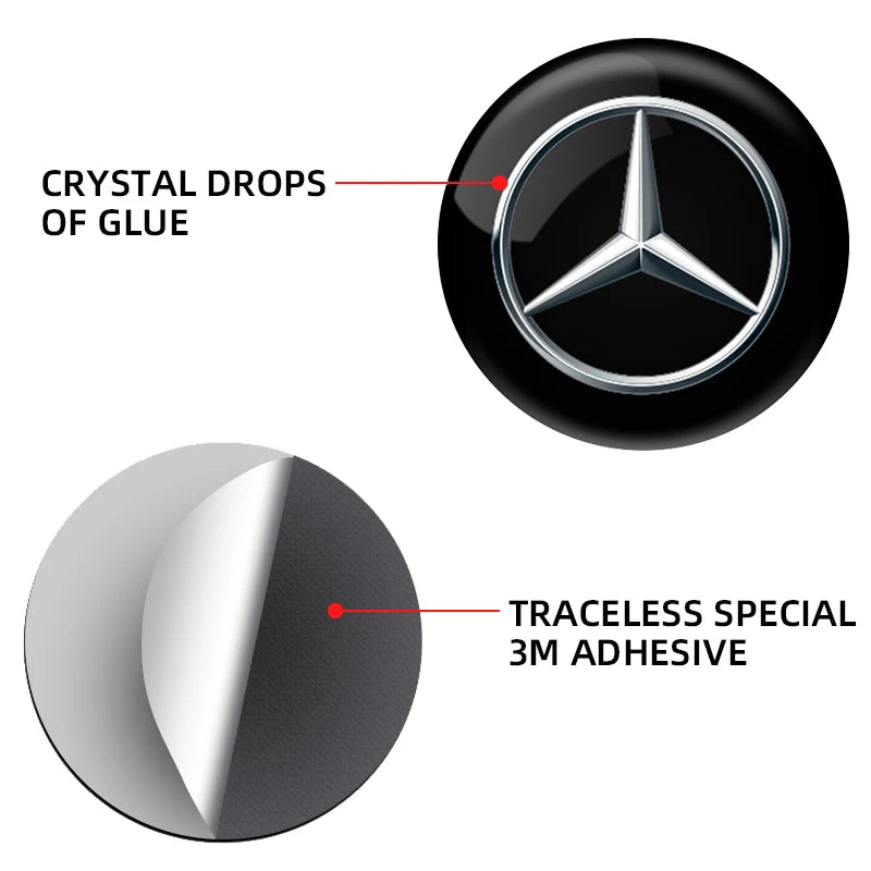 Mercedes-Benz Lock Keyhole Stickers