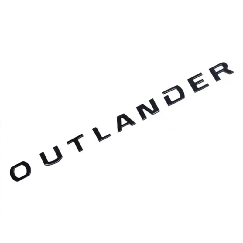 ABS Chrome 3D Hood Emblem Badge for Mitsubishi Outlander