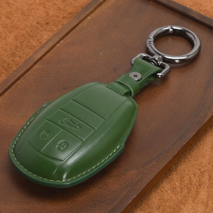 Premium Leather Key Cover for Bentley Bentayga/GT/Spur/Mulsanne green – Car Accessories | MotorWorld Marketplace