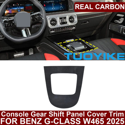 (NOT SOLD TO USA) Real Carbon Fiber Seat Switch Trim for G-Class W465 2025+ Gear Shift Trim – Car Accessories | MotorWorld Marketplace