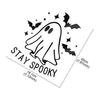Reflective Waterproof Halloween Bat Ghost Car Vinyl Decal – Car Accessories | MotorWorld Marketplace