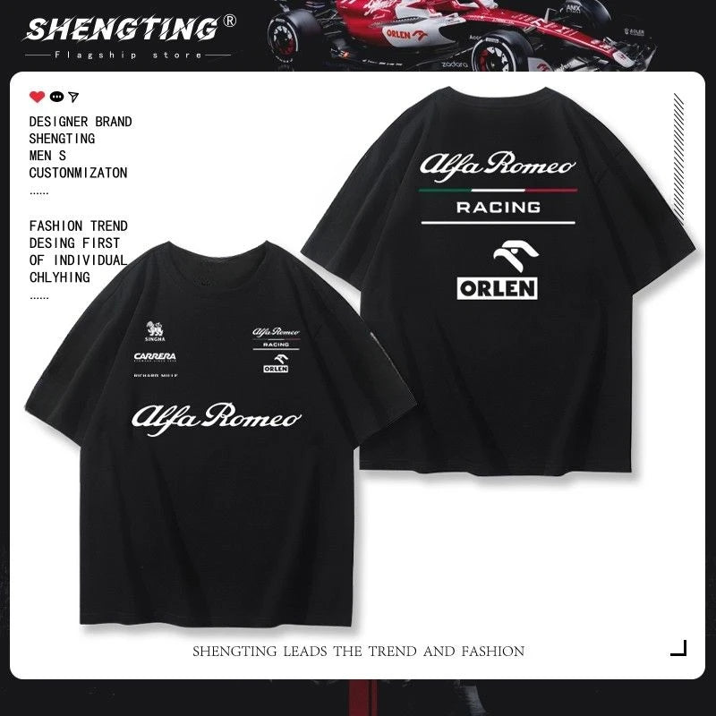 Alfa Romeo F1 Team Jersey – Pro Racing Summer Riding Tee
