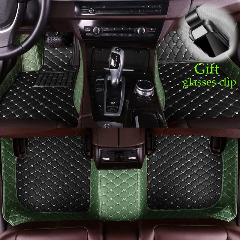 Custom Floor Mats for Ferrari 458 Italia/Spider 2009–2015 black Dark green China Mainland – Car Accessories | MotorWorld Marketplace