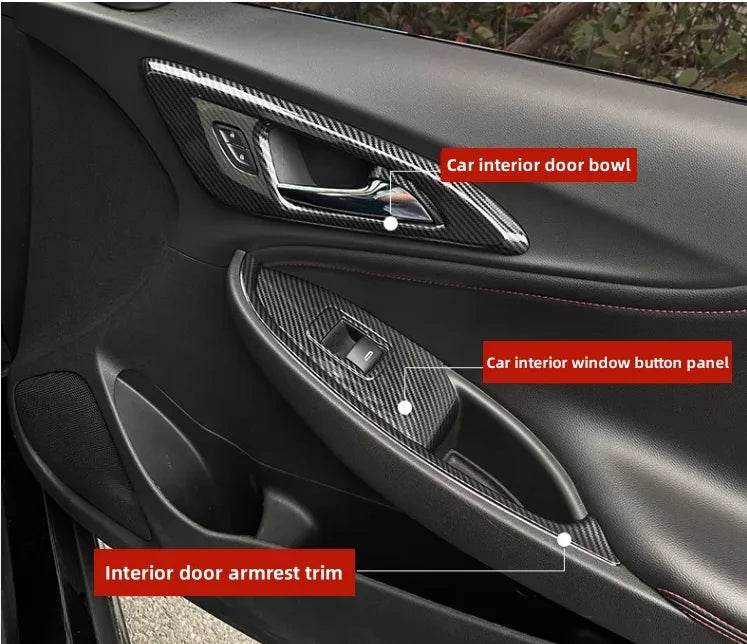 Chevrolet Malibu XL 2016-20 Carbon Gear & Window Panel Set 39pcs – Car Accessories | MotorWorld Marketplace