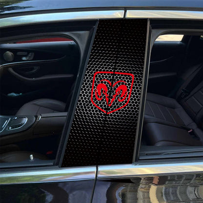 Scratch-Proof Middle Column Sticker for Dodge Ram Charger
