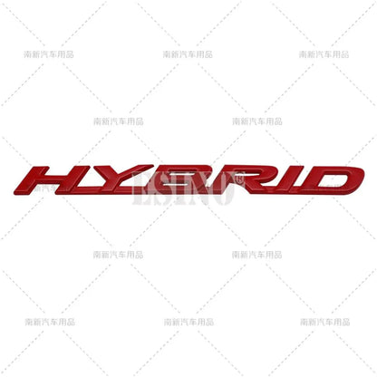 Universal 3D Hybrid Metal Emblem Badge