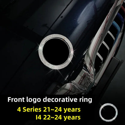 (NOT SOLD TO USA) BMW 4 Series 21-24 Diamond AC Vent & Knob Trim Decor Front logo circle China Mainland – Car Accessories | MotorWorld Marketplace