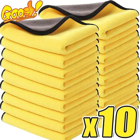 Serviette de lavage de voiture en microfibre de qualité supérieure 30 x 30/60 cm