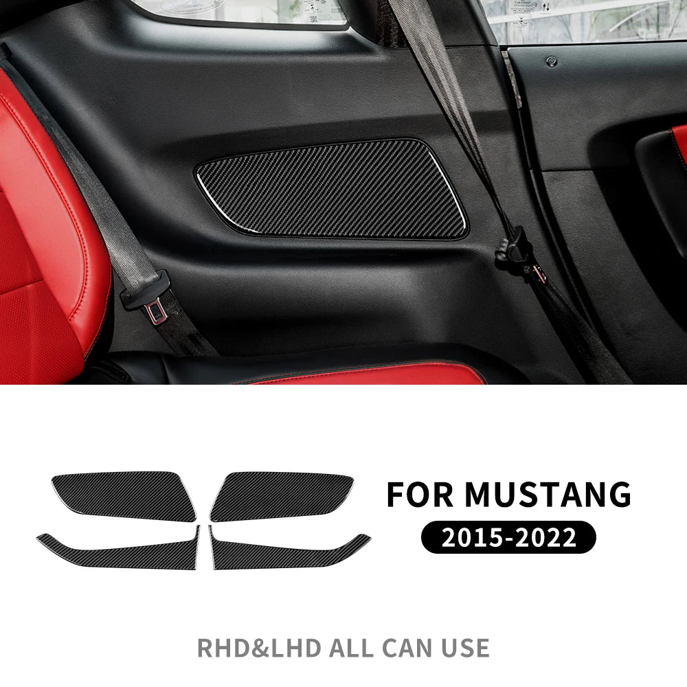 Real Carbon Fiber Interior Trim for Ford Mustang 2015-2023 24 Soft Carbon – Car Accessories | MotorWorld Marketplace