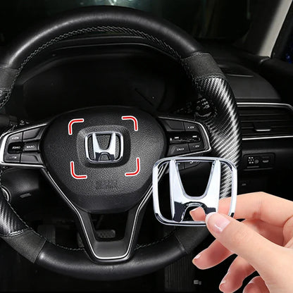 Honda Steering Wheel Badge Sticker - Mugen Style, 1Pc