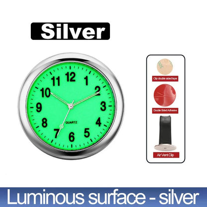Luminous Quartz Stick-On Car Clock – Pro Auto Accessory