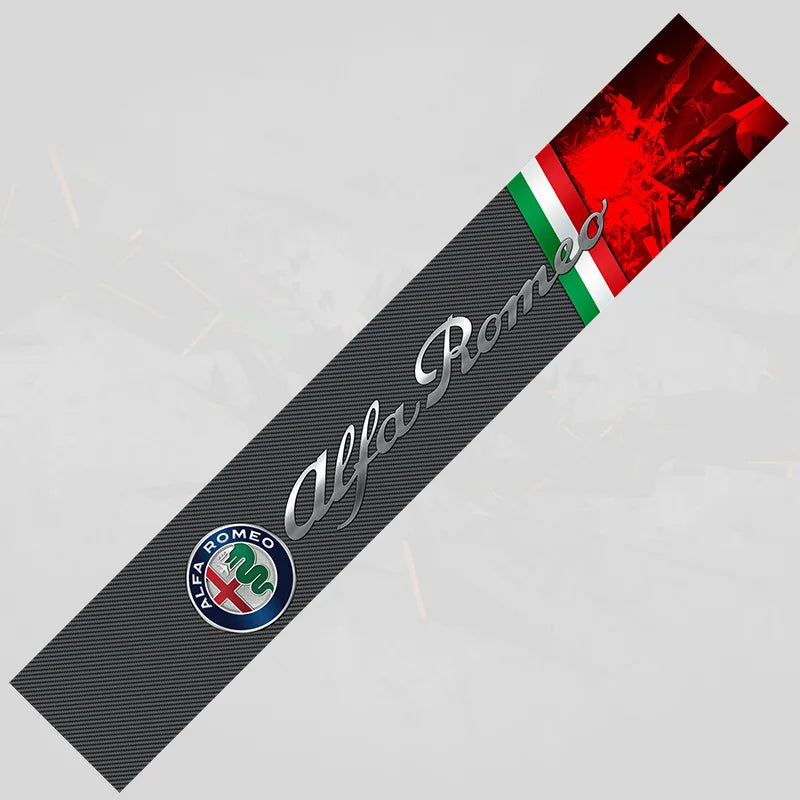 Carbon Fibre Alfa Romeo Windshield Decal - Fits Giulia, Stelvio F – Car Accessories | MotorWorld Marketplace