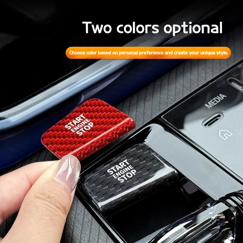 BMW G45/G60/G70 2023-26 Carbon Start Button Cover Decor – Car Accessories | MotorWorld Marketplace