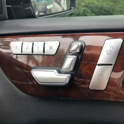 Mercedes W204/W212 Door Lock Switch Cover Set 4-Door