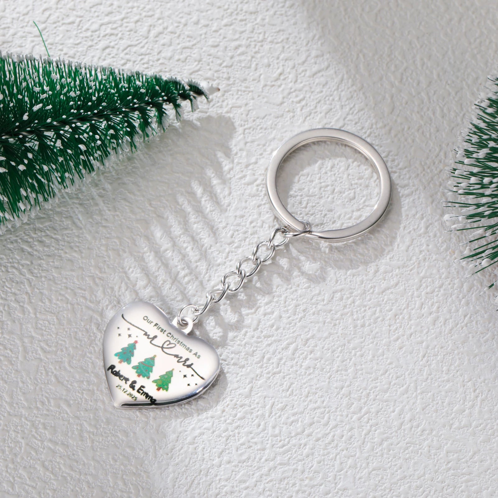 Custom Stainless Steel Keychain – Engraved Name & Date Gift – Car Accessories | MotorWorld Marketplace