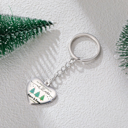 Custom Stainless Steel Keychain – Engraved Name & Date Gift – Car Accessories | MotorWorld Marketplace