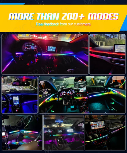 RGB LED Ambient Light USB for Tesla Model 3/Y/S/X