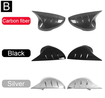 Coques de rétroviseurs en carbone ABS pour Honda Civic 11e génération 2021-2023
