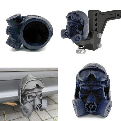3D Printed Stalker Gas Mask Hitch Cover – Rustproof, Pro Grade – Car Accessories | MotorWorld Marketplace